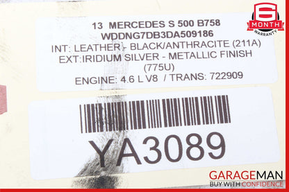 11-20 Mercedes W221 S550 E550 SL550 Generator Alternator 180A 0141540902 OEM