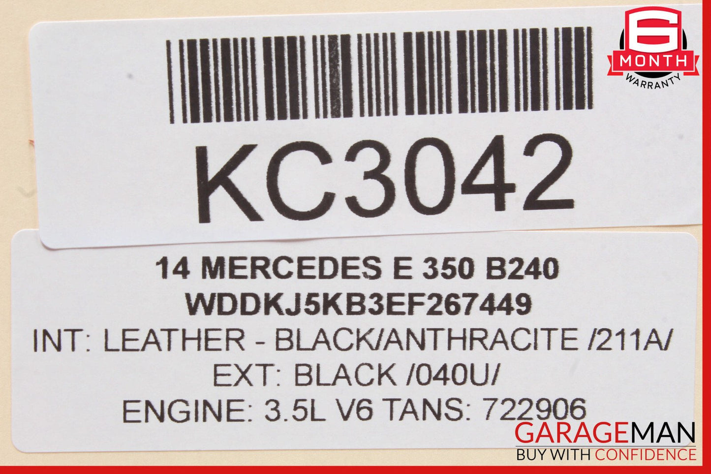 08-20 Mercedes W207 E350 Headlight Fog Light Switch Control Module OEM