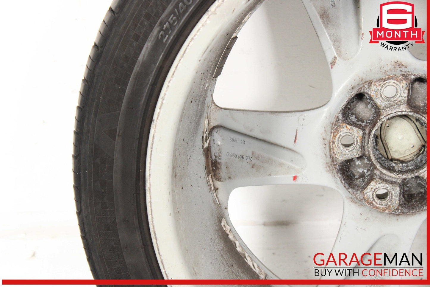 03-10 Porsche Cayenne 955 957 Rear Wheel Tire Rim 10 x 20 ET55 OEM