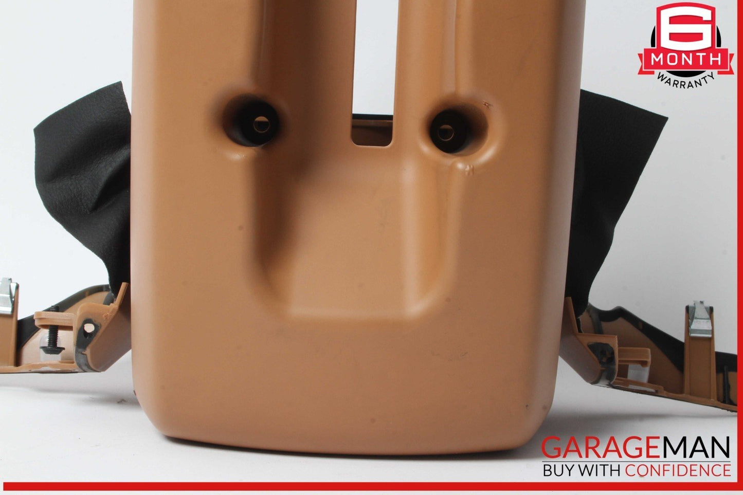 10-16 Porsche Panamera 970 Steering Column Cover Trim Brown OEM