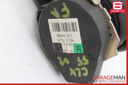 97-03 Mercedes W208 CLK320 CLK55 Front Right Seatbelt Seat Belt Retractor Black
