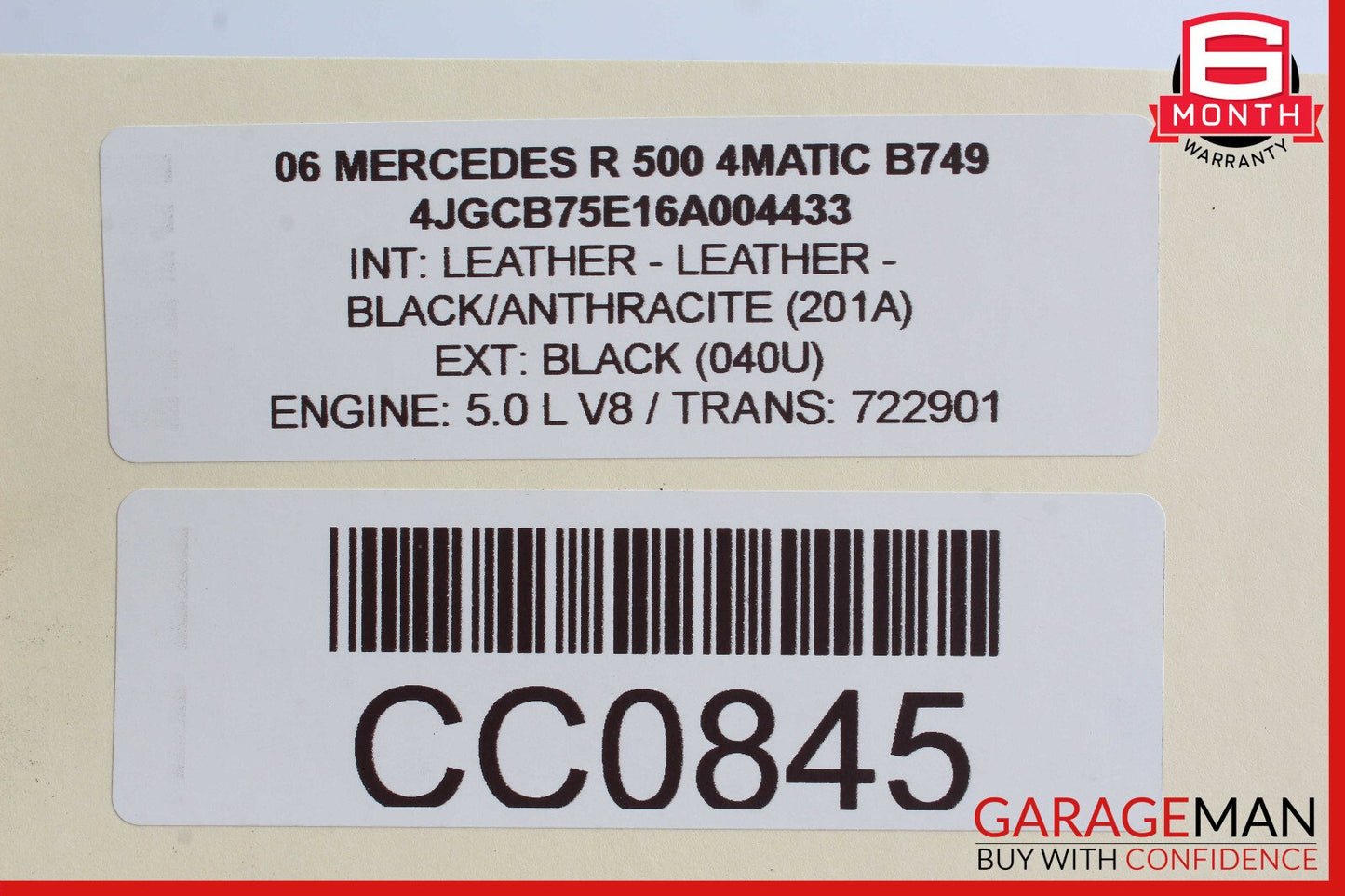 06-13 Mercedes W251 R350 R550 Front Right Side Axle CV Drive Shaft Driveshaft