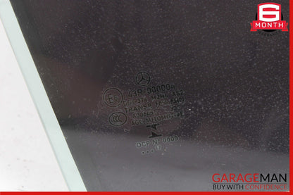 15-21 Mercedes W205 350e C300 C400 Rear Right Side Door Window Glass OEM