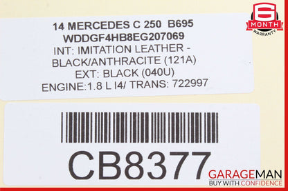 08-17 Mercedes W204 C250 CLS550 Rear Right or Left Side Lower Control Arm OEM