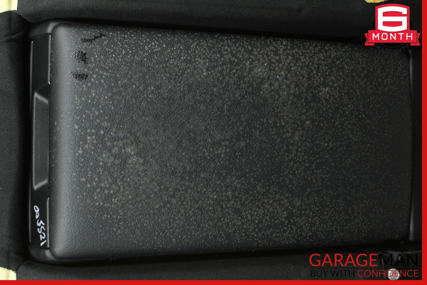 10-13 Mercedes W221 S550 Rear Back Top Upper Seat Cushion Cover Assembly Black