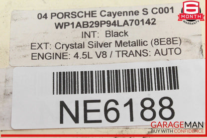 03-10 Porsche Cayenne S 955 957 Left Driver Side Air Cleaner Box 7L5128607D OEM