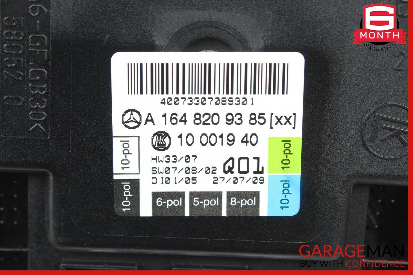 06-13 Mercedes GL450 ML350 R350 Front Left Side Door Control Module Unit