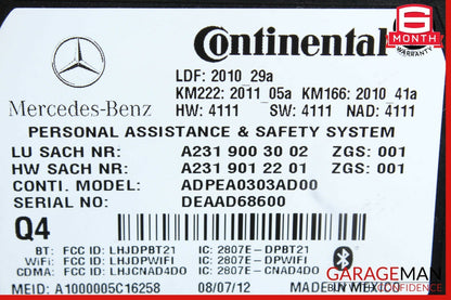 10-14 Mercedes W204 C300 C350 E400 Tele Aid Control Module 2319012201 OEM