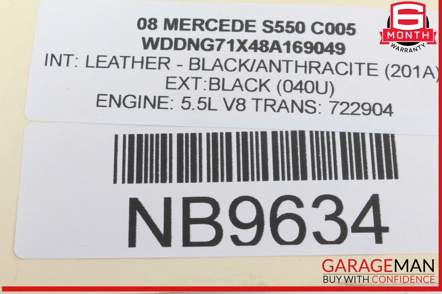 07-13 Mercedes W221 S550 S350 Center Dash Air AC A/C Heater Vent 2218300954 OEM