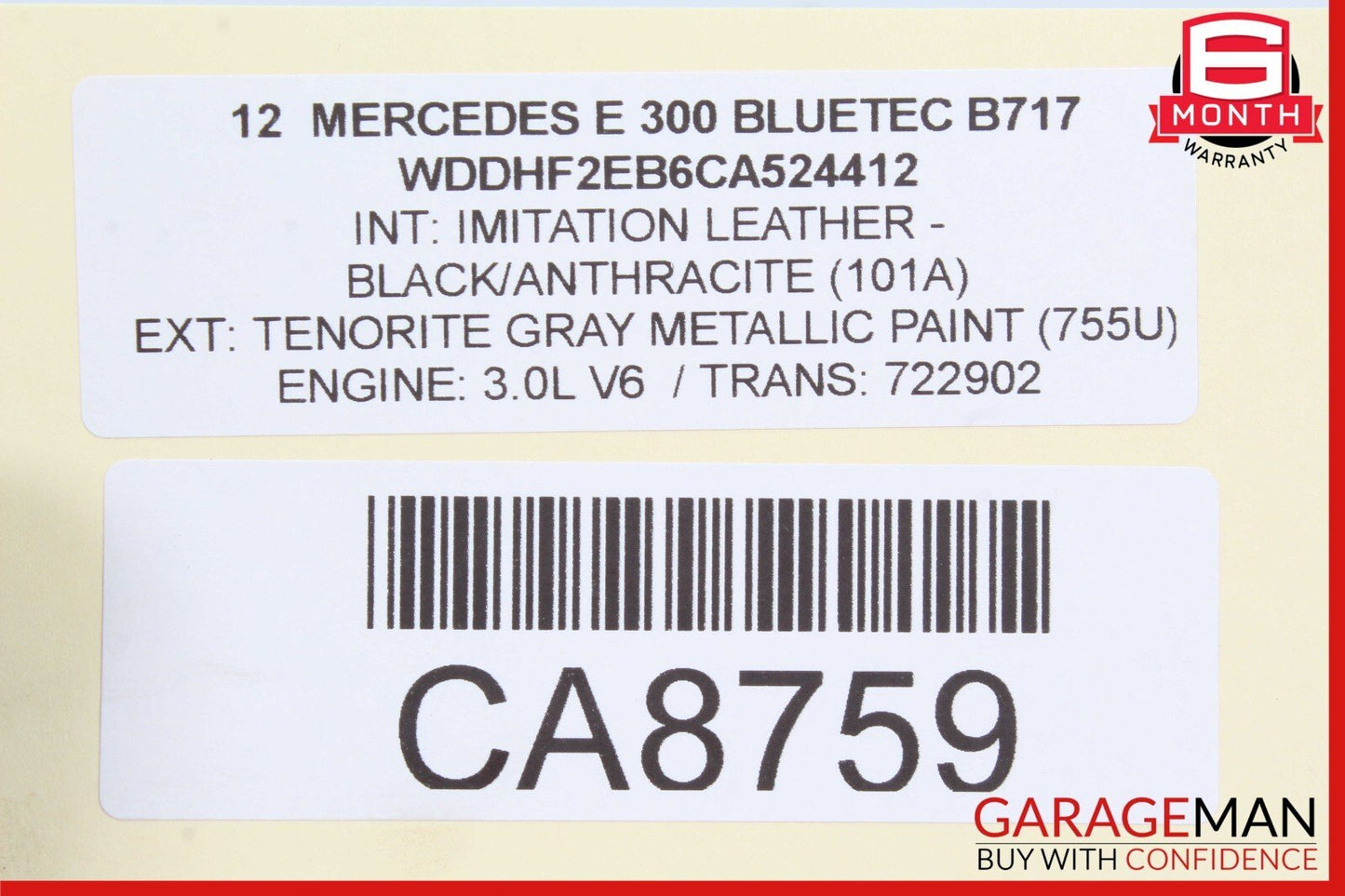 10-13 Mercedes W212 E350 E400 Dashboard Dash AC A/C Air Vent Left Trim OEM