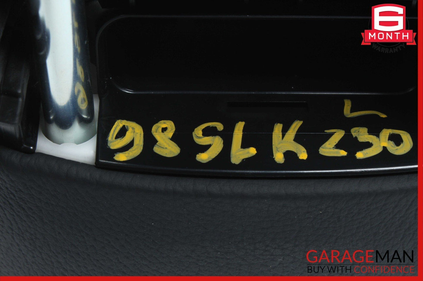 05-11 Mercedes R171 SLK350 Front Left / Right Side Seat Headrest Head Rest Black