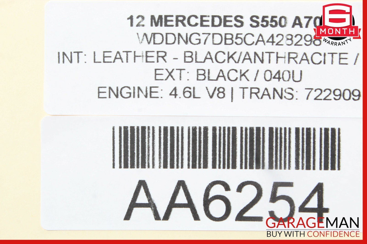 07-13 Mercedes W221 S550 Engine Serpentine Belt Tensioner 4350A111230 OEM