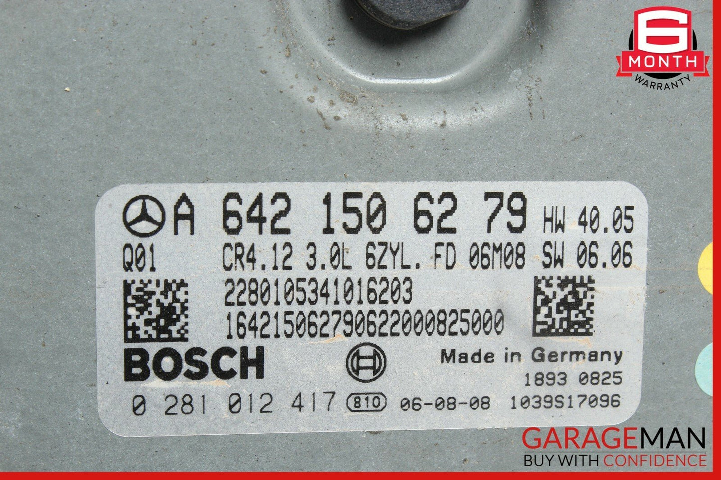 07-08 Mercedes W251 R320 CDI Diesel ECU ECM Engine Control Module Unit