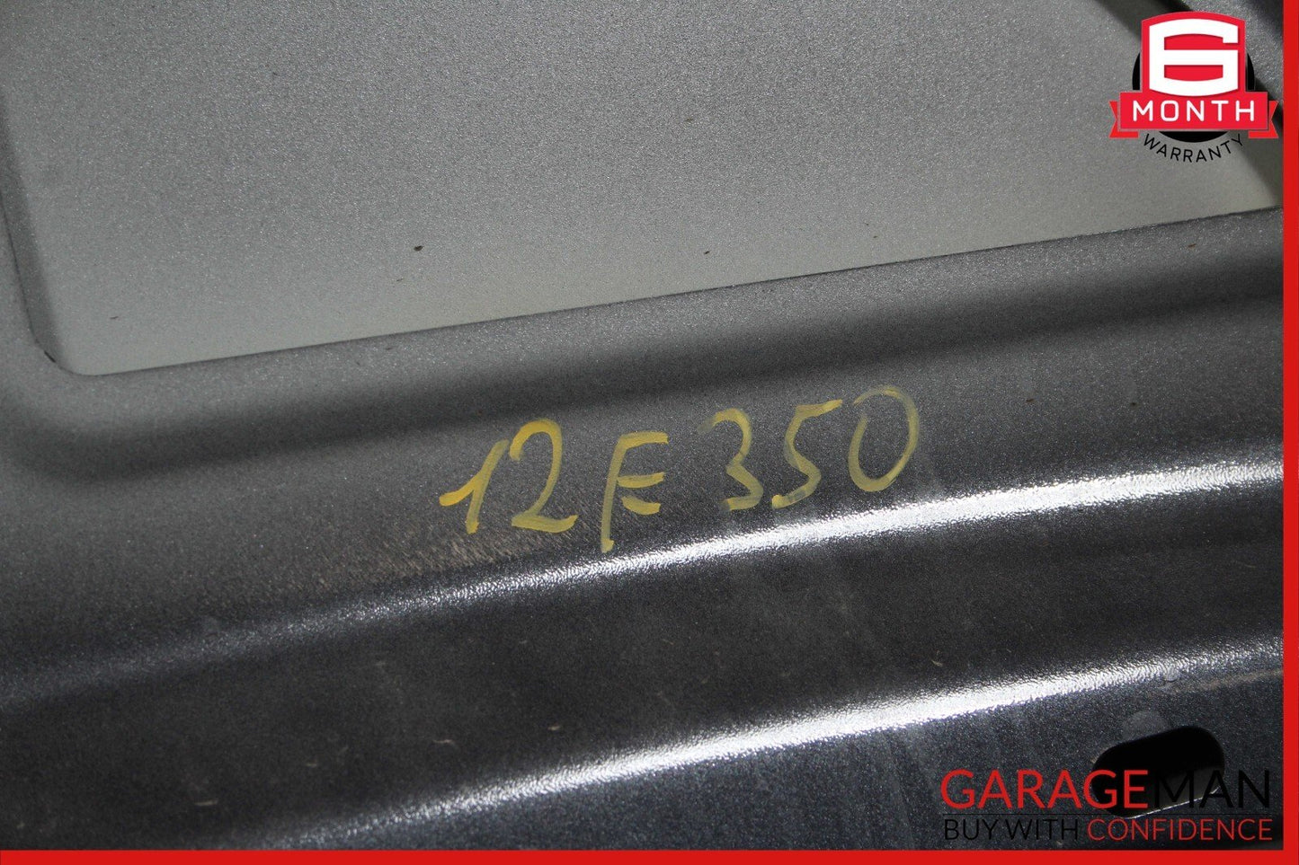 10-16 Mercedes W212 E350 Sedan Rear Trunk Lid Deck Shell Panel Tenorite Gray OEM