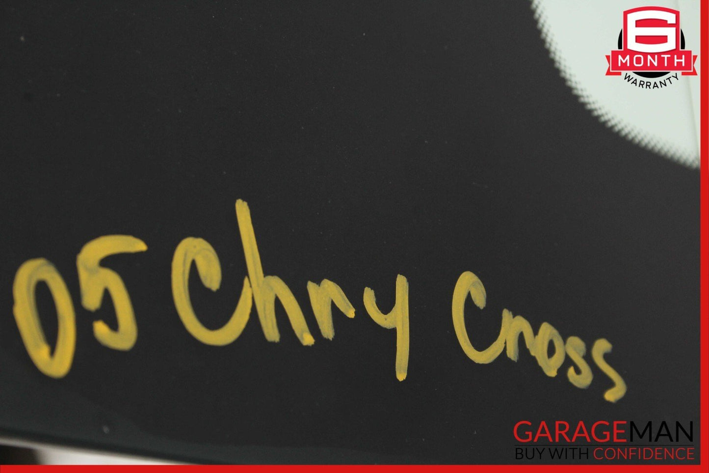 04-08 Chrysler Crossfire Rear Window Glass Trunk Tail Lift Hatch Gate Lid Panel