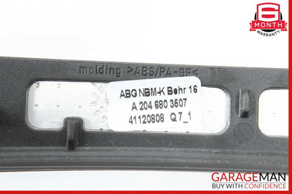 08-14 Mercedes W204 C350 AC A/C Climate Control Switch Trim Bezel OEM