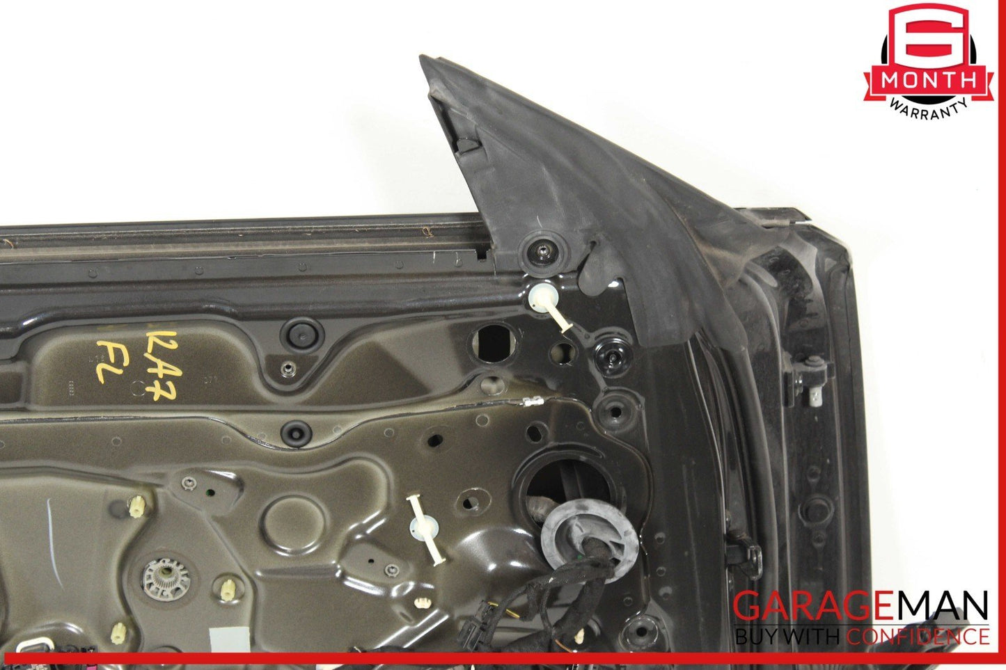 12-18 Audi A7 RS7 S7 Front Left Driver Side Door Shell Panel Black OEM