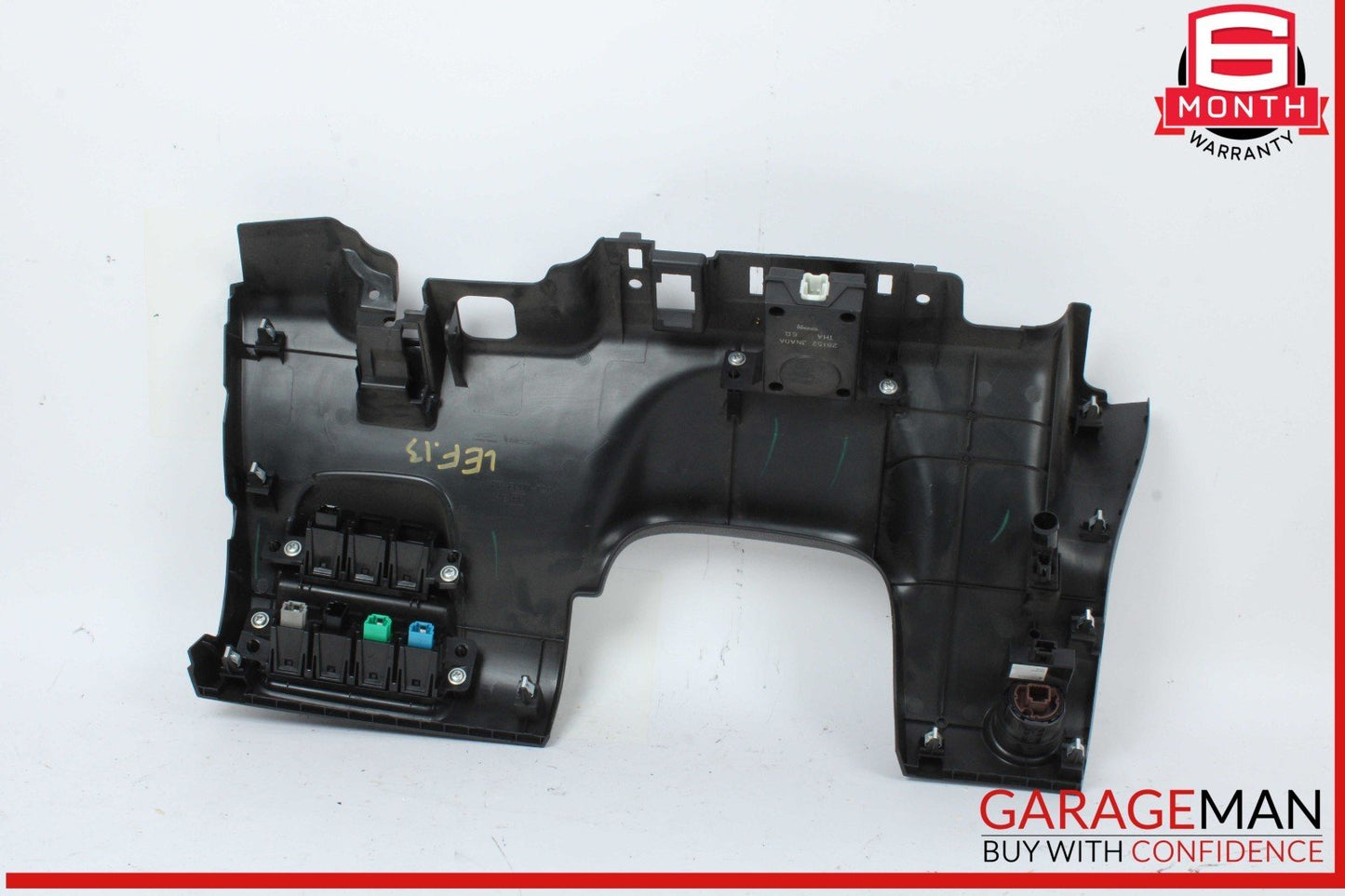 13-17 Nissan Leaf Front Left Driver Side Lower Trim Instrument Panel 681063NF0A
