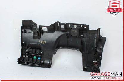 13-17 Nissan Leaf Front Left Driver Side Lower Trim Instrument Panel 681063NF0A