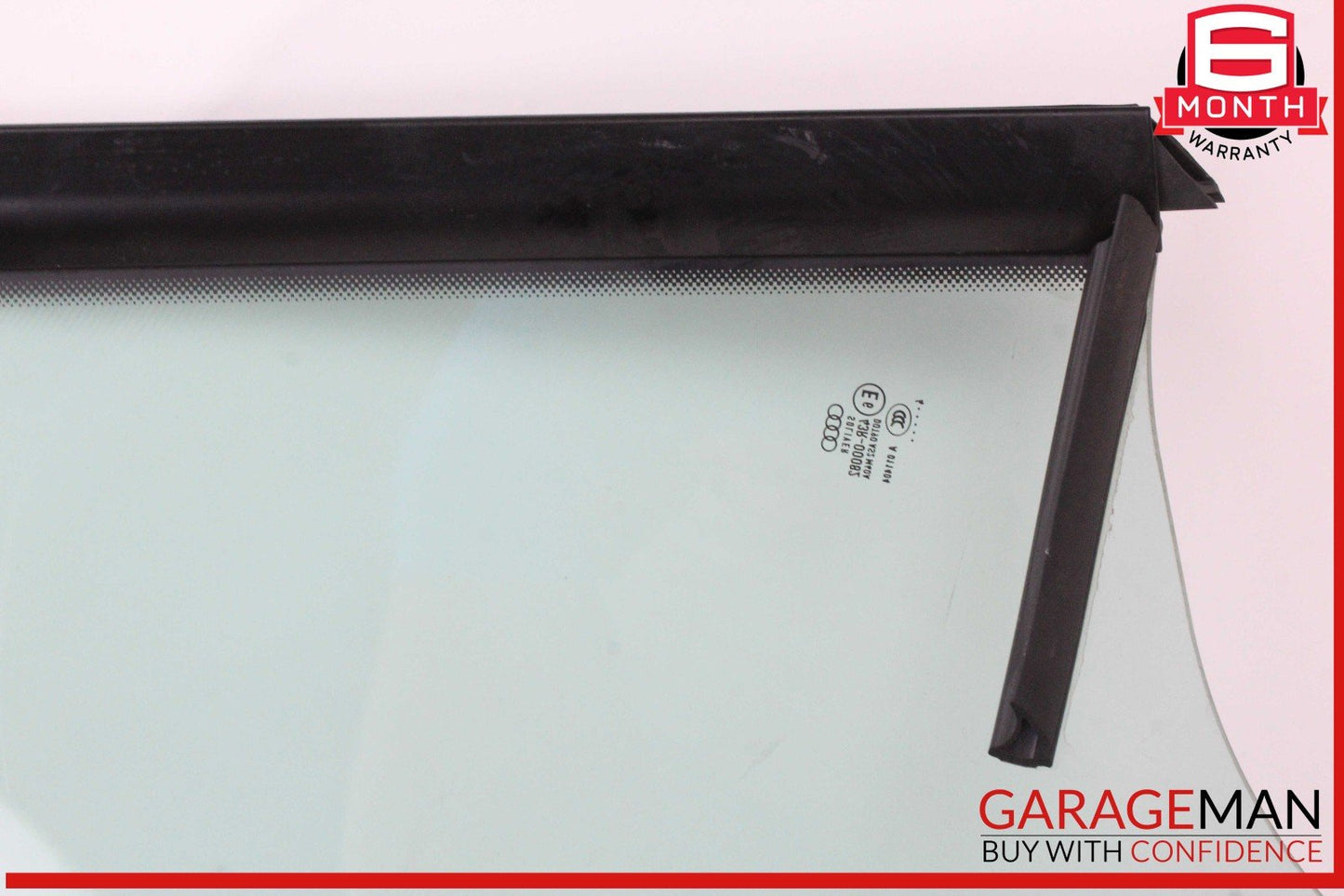 10-17 Audi A5 Convertible Rear Left Quarter Window Glass OEM