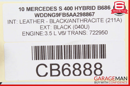 10-13 Mercedes W221 S400 S550 Rear Sam Fuse Box Relay Module Control OEM