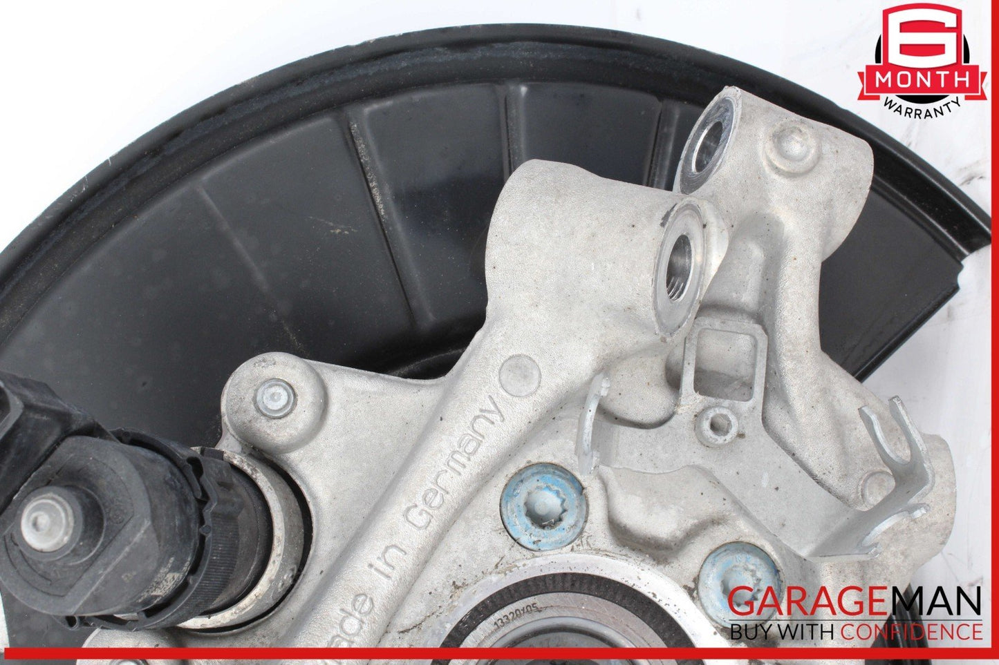 11-14 Porsche Cayenne 958 Rear Left Driver Side Spindle Knuckle Wheel Hub OEM