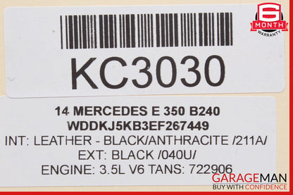 14-20 Mercedes W207 E350 CLS550 E550 Active Lane Assist Front Camera OEM