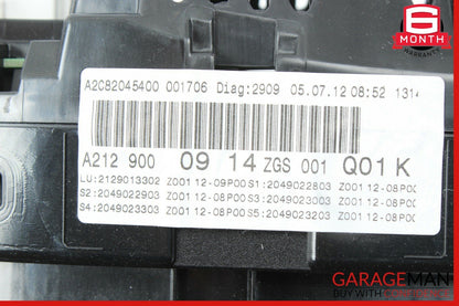 2013 Mercedes W212 E350 Hybrid Instrument Cluster Speedometer 2129002214 OEM