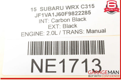 15 Subaru WRX Multifunction Multi Function Control Module Unit 88281VA061 OEM