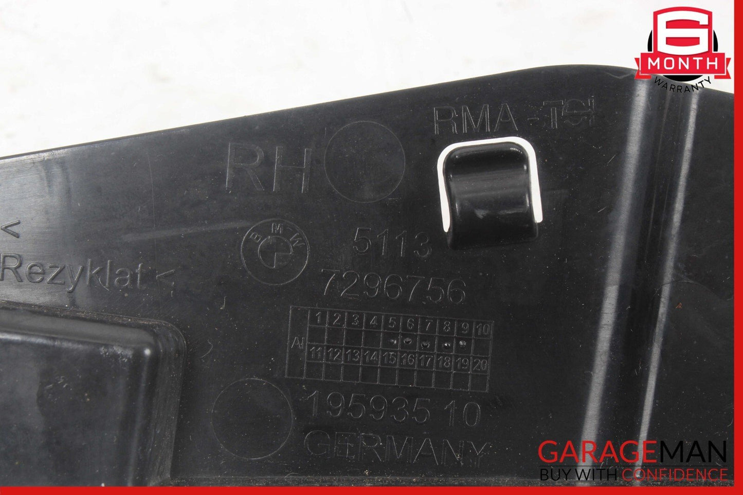 14-21 BMW i3 I01 Hybrid Rear Right Passenger Side Quarter Panel Bracket OEM