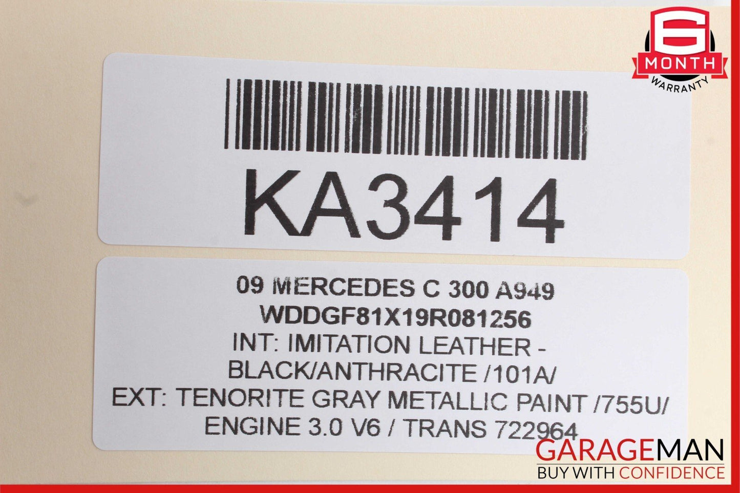 08-18 Mercedes C300 E400 CLS500 Front Left Side Door Control Module Unit