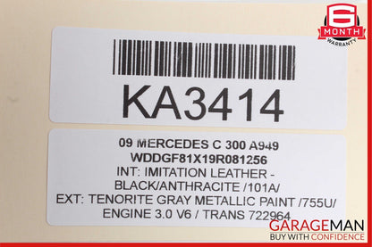 08-18 Mercedes C300 E400 CLS500 Front Left Side Door Control Module Unit