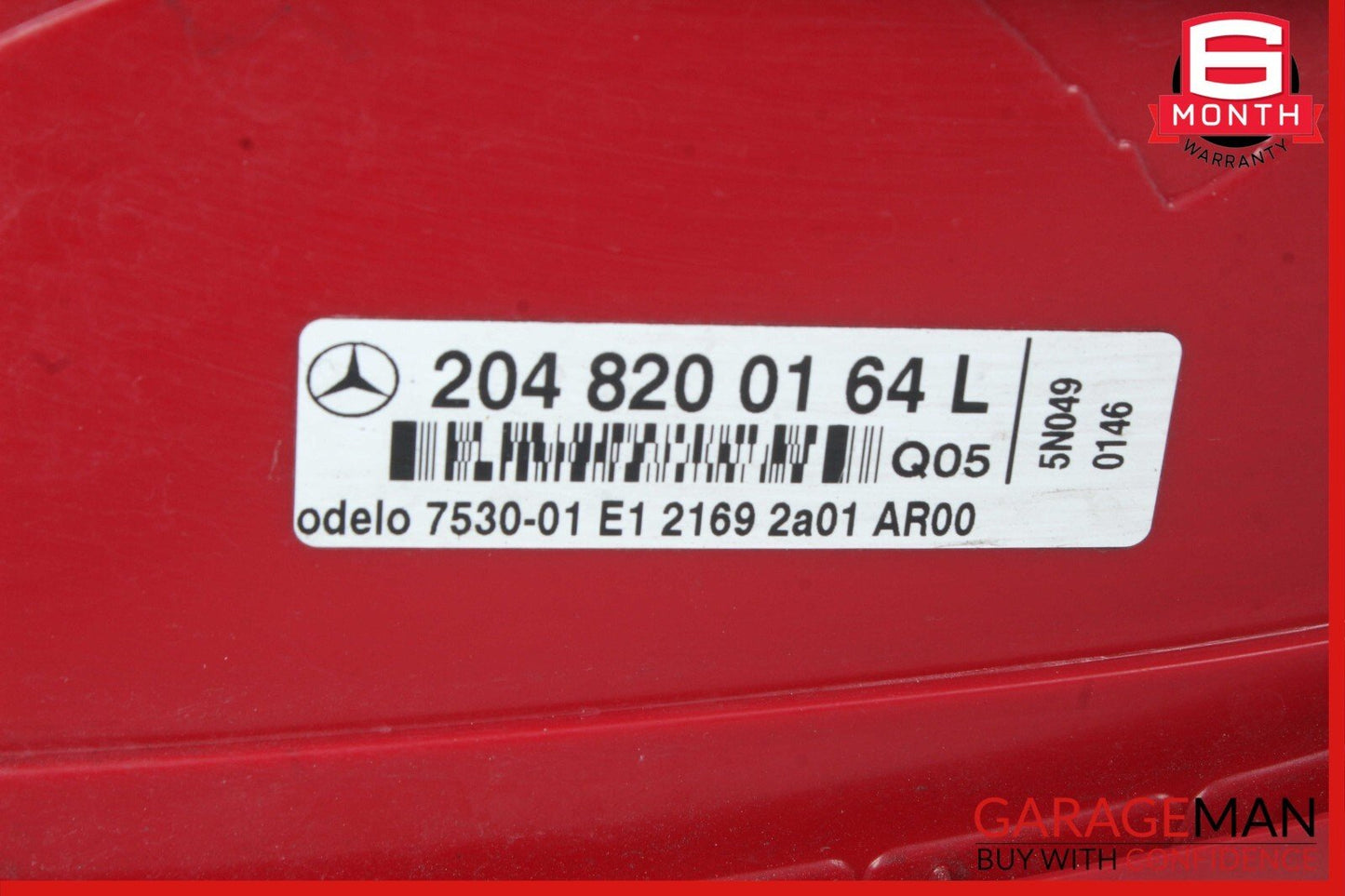 08-11 Mercedes W204 C300 C350 Tail Light Lamp Left Driver Side 2048200164 OEM