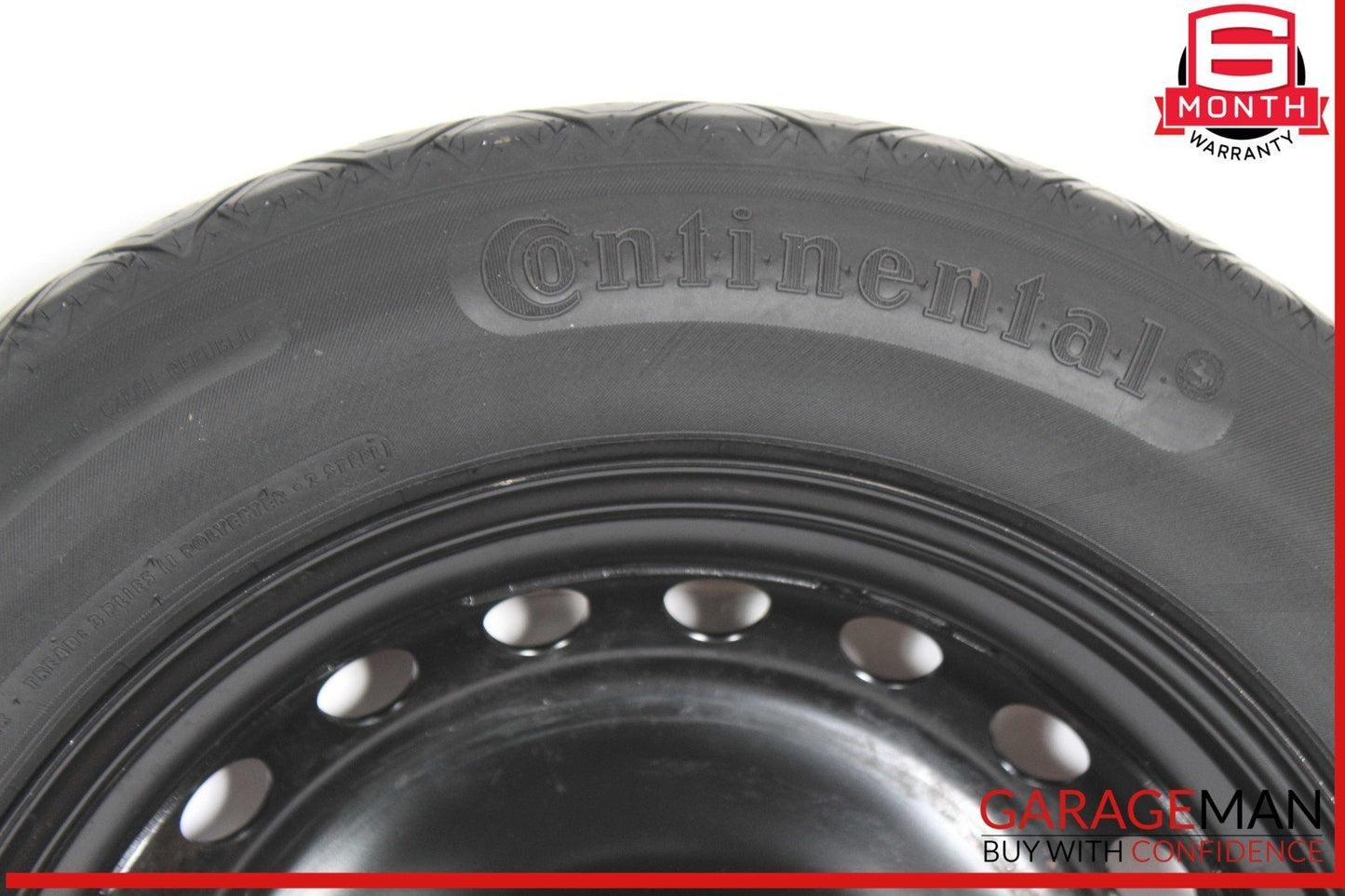 08-14 Mercedes W204 C180 C300 Emergency Spare Tire Donut Wheel Rim 125 90 16"