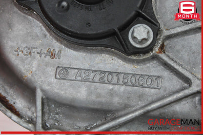 05-13 Mercedes W221 S400 Hybrid Front Right Engine Timing Chain Cover Plate OEM