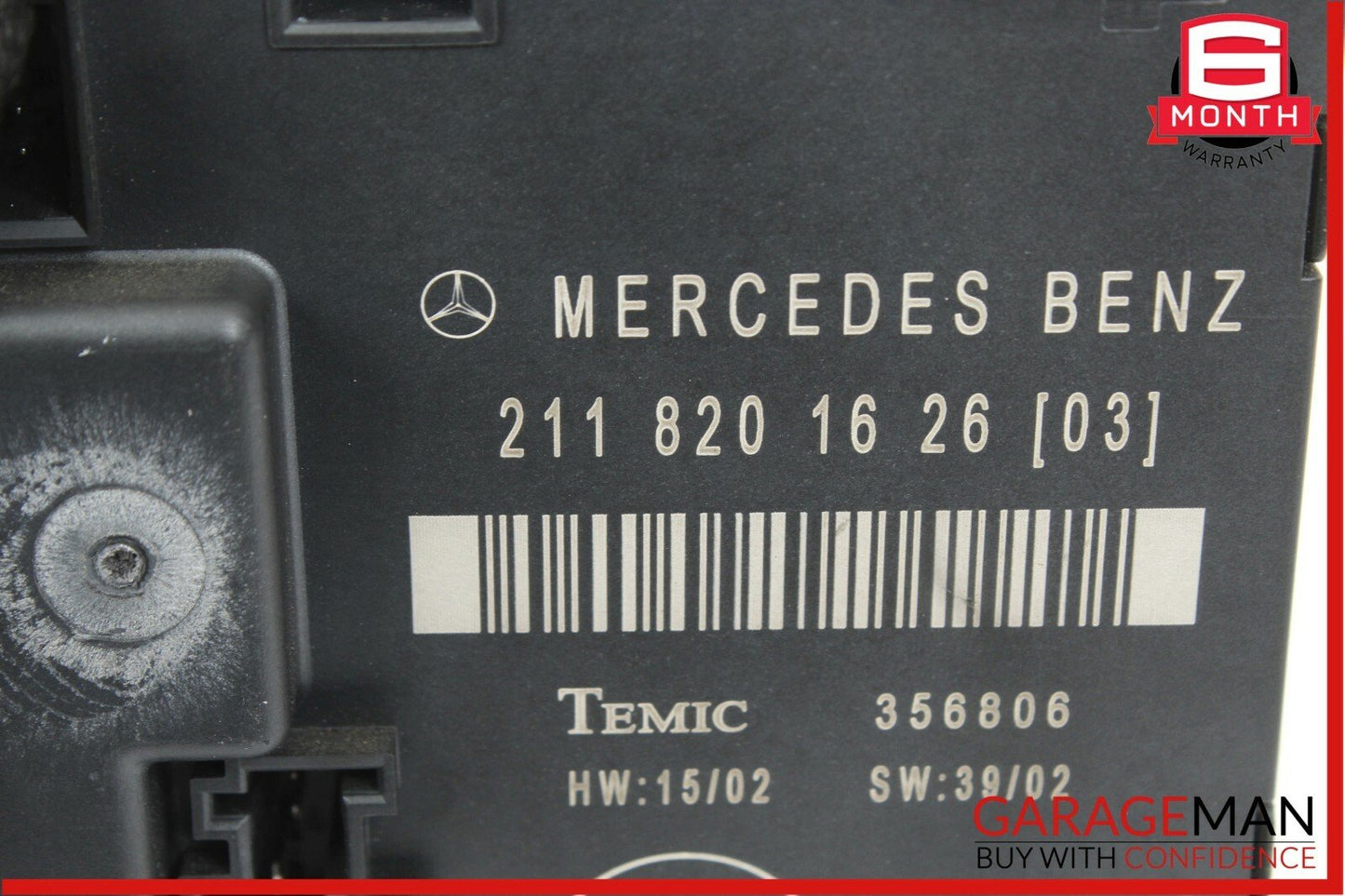03-06 Mercedes W211 E500 E55 AMG Rear Right Side Door Controller Module Unit OEM