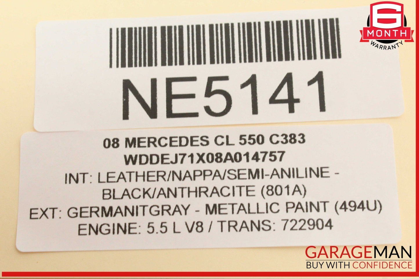07-14 Mercedes W216 CL550 S550 Voice Language Communication Control Module OEM
