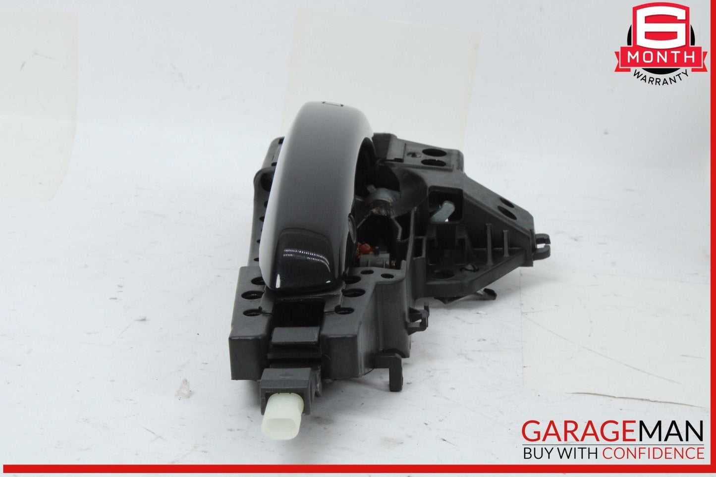 17-24 Audi Q7 Rear Left Driver Side Exterior Door Handle Black 4M0837885 OEM