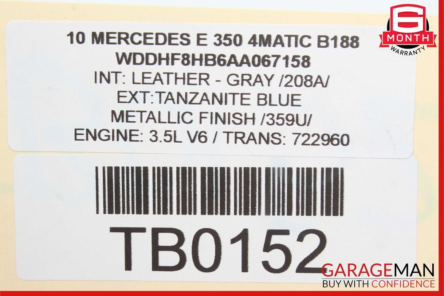 10-14 Mercedes W212 E350 E550 ABS Anti Lock Pump Brake Module 2124312912 OEM