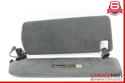 03-10 Porsche Cayenne 955 957 Front Right Side Sunvisor Sun Visor Shade Black