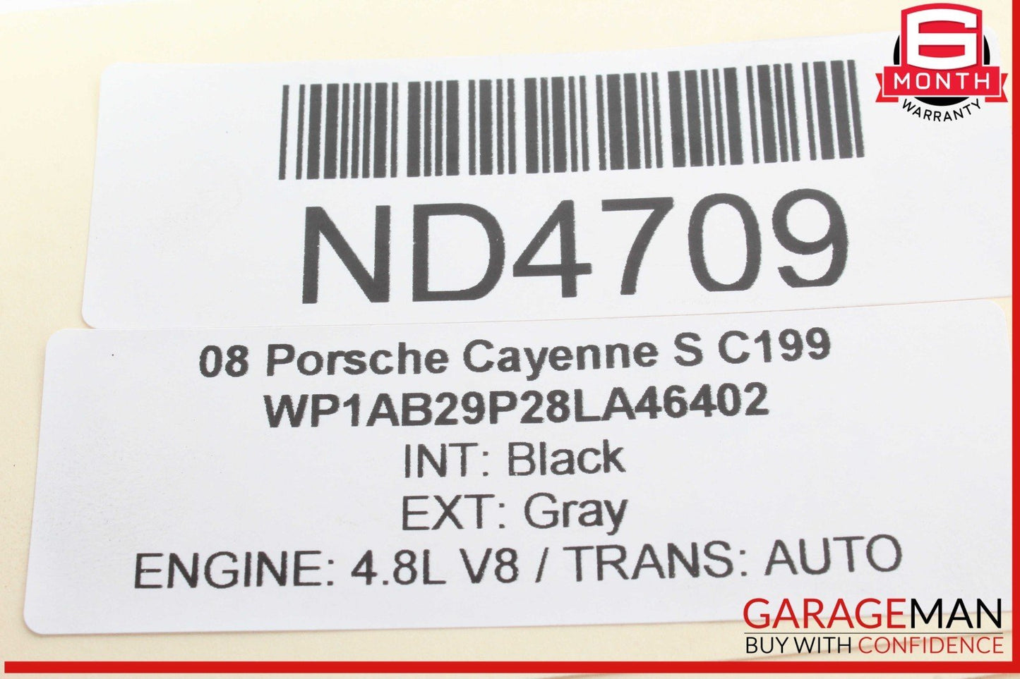 03-10 Porsche Cayenne S 955 957 Rear Left or Right Upper Rearward Control Arm