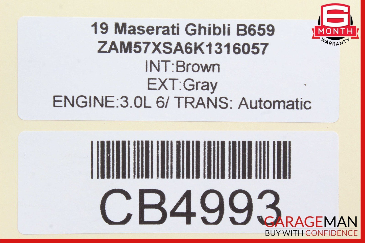14-20 Maserati Quattroporte Ghibli Rear Left / Right Side Lower Control Arm