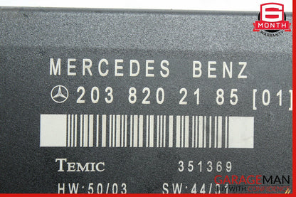 01-07 Mercedes W203 C230 C320 Rear Left Side Door Computer Control Module OEM