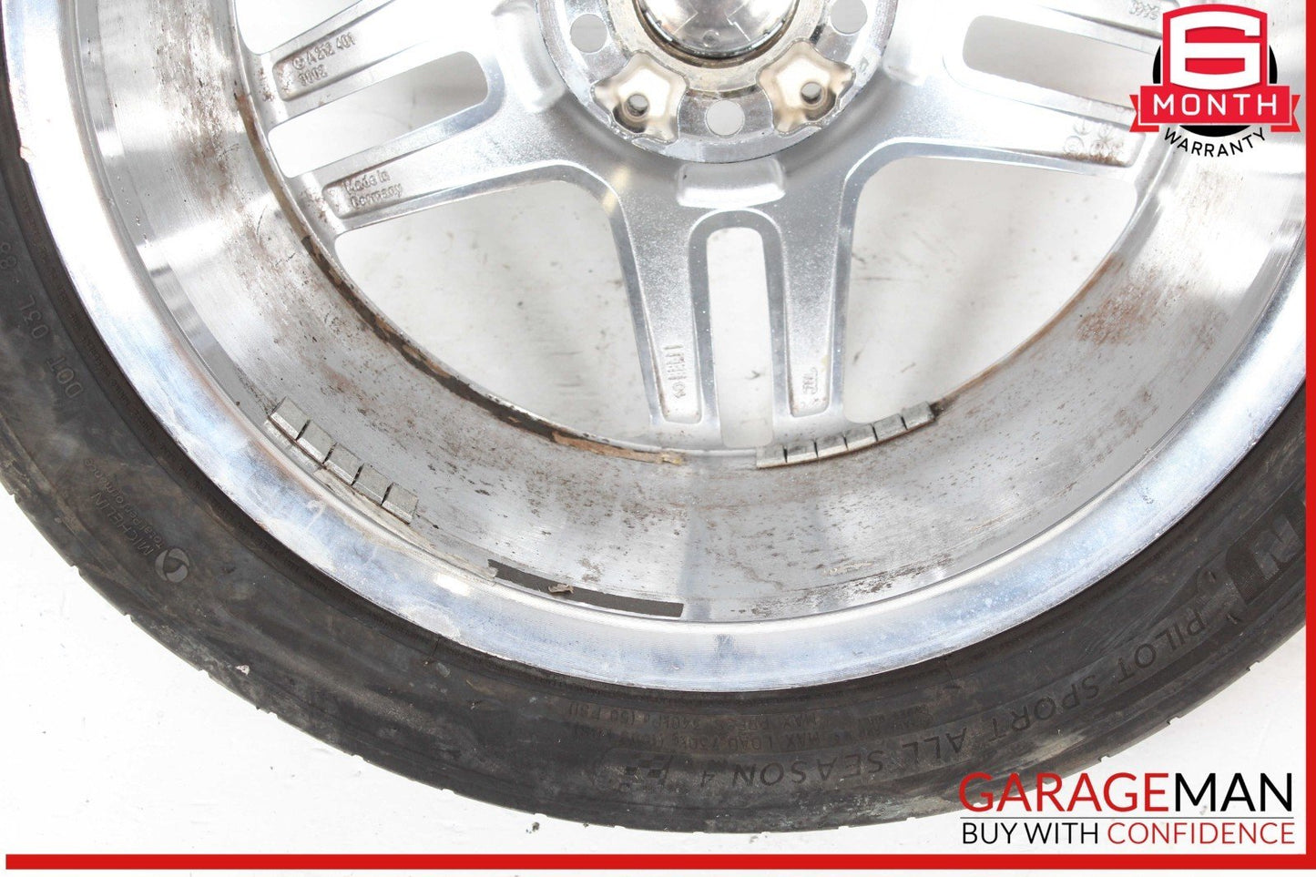 10-13 Mercedes W207 E350 E400 AMG 8.5 x 18 18'' Wheel Tire Rim Silver 2124013602