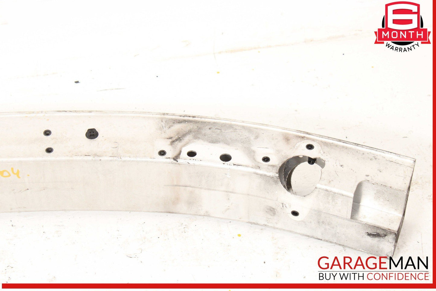 03-08 Mercedes R230 SL500 SL550 SL55 Front Bumper Reinforcement Impact Bar OEM