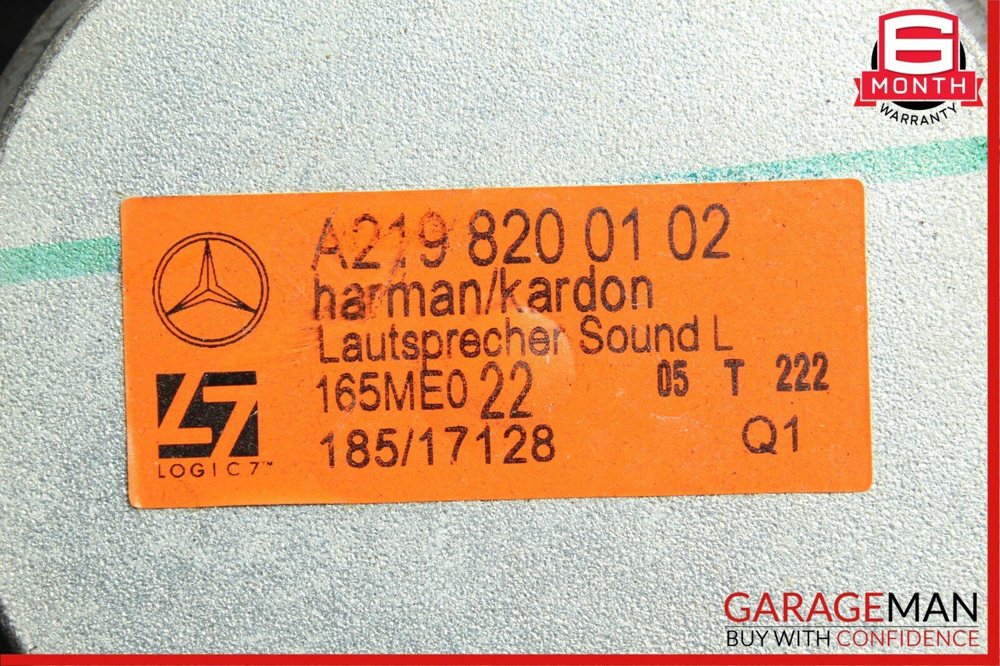 06-11 Mercedes W219 CLS55 AMG Front/Rear Right & Left Door Sound Audio Speakers