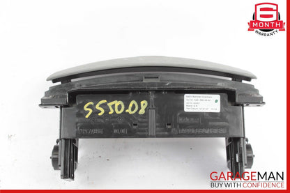 07-13 Mercedes W221 S550 S450 Center Console Dashboard CD Player Cover Gray OEM