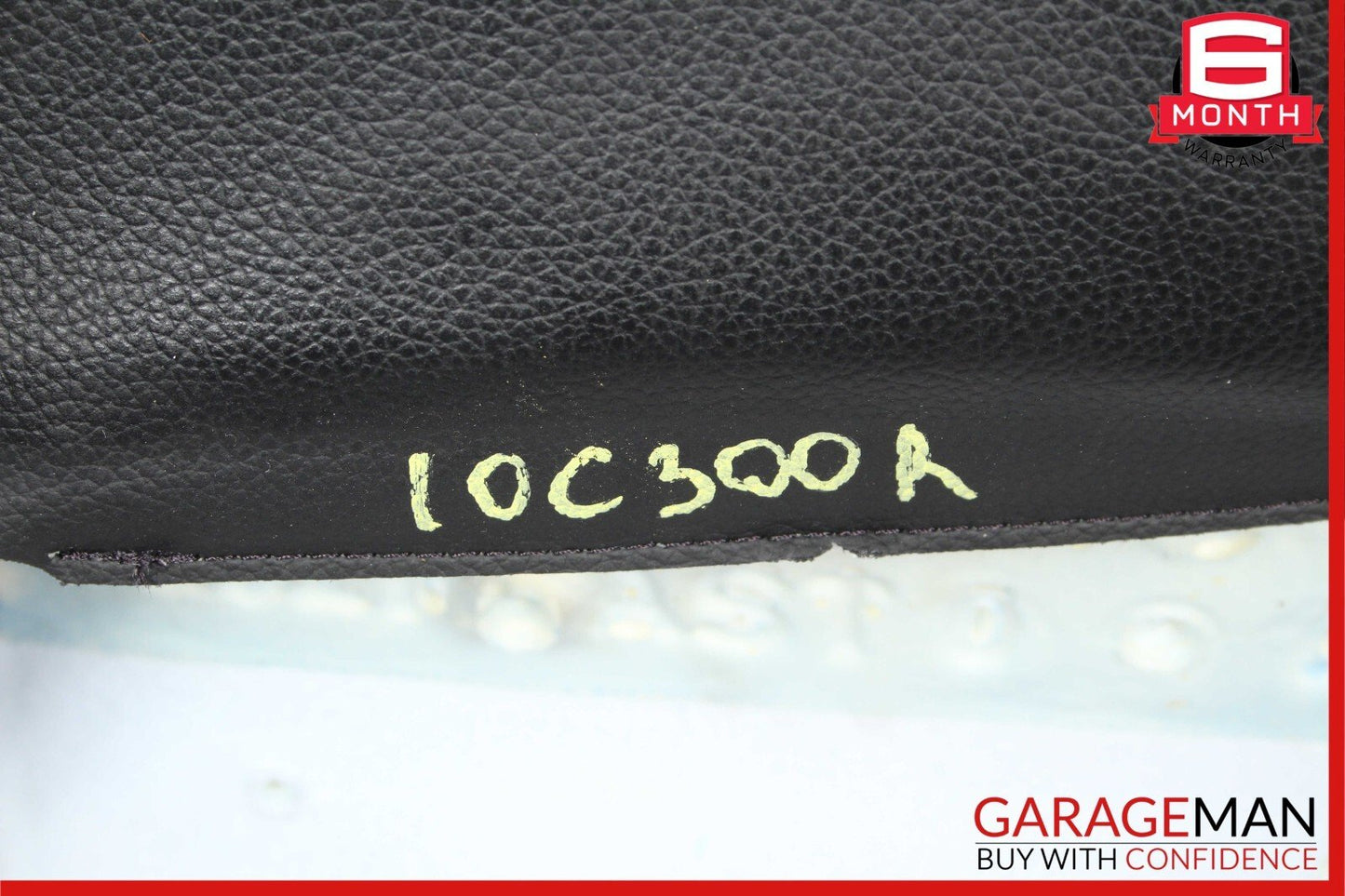 08-14 Mercedes W204 C300 Sedan Front Right Top Upper Seat Cushion Cover Black