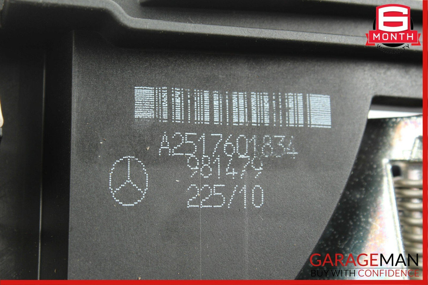 06-12 Mercedes W251 R350 ML550 Front Right Side Exterior Door Handle Blue OEM