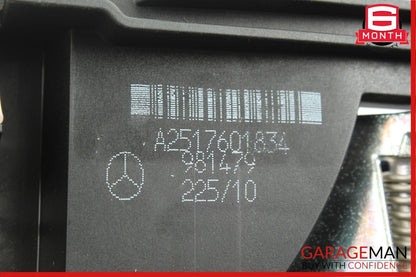 06-12 Mercedes W251 R350 ML550 Front Right Side Exterior Door Handle Blue OEM